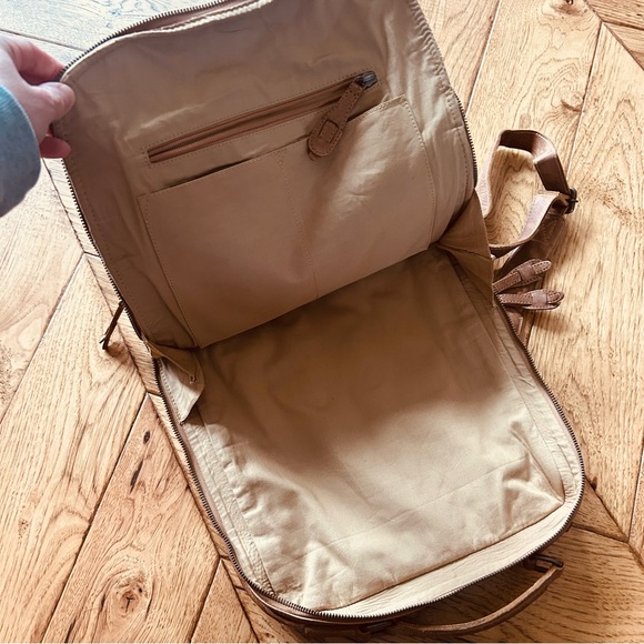 FP Movement by Free People Tan Leather Backpack - Picture 3 of 6